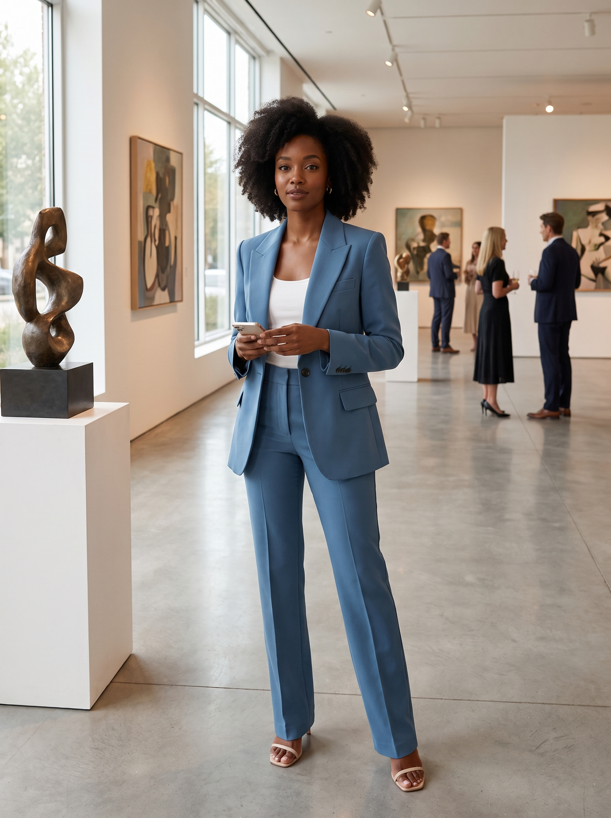 Ava Blazer Trouser Set lifestyle hero image