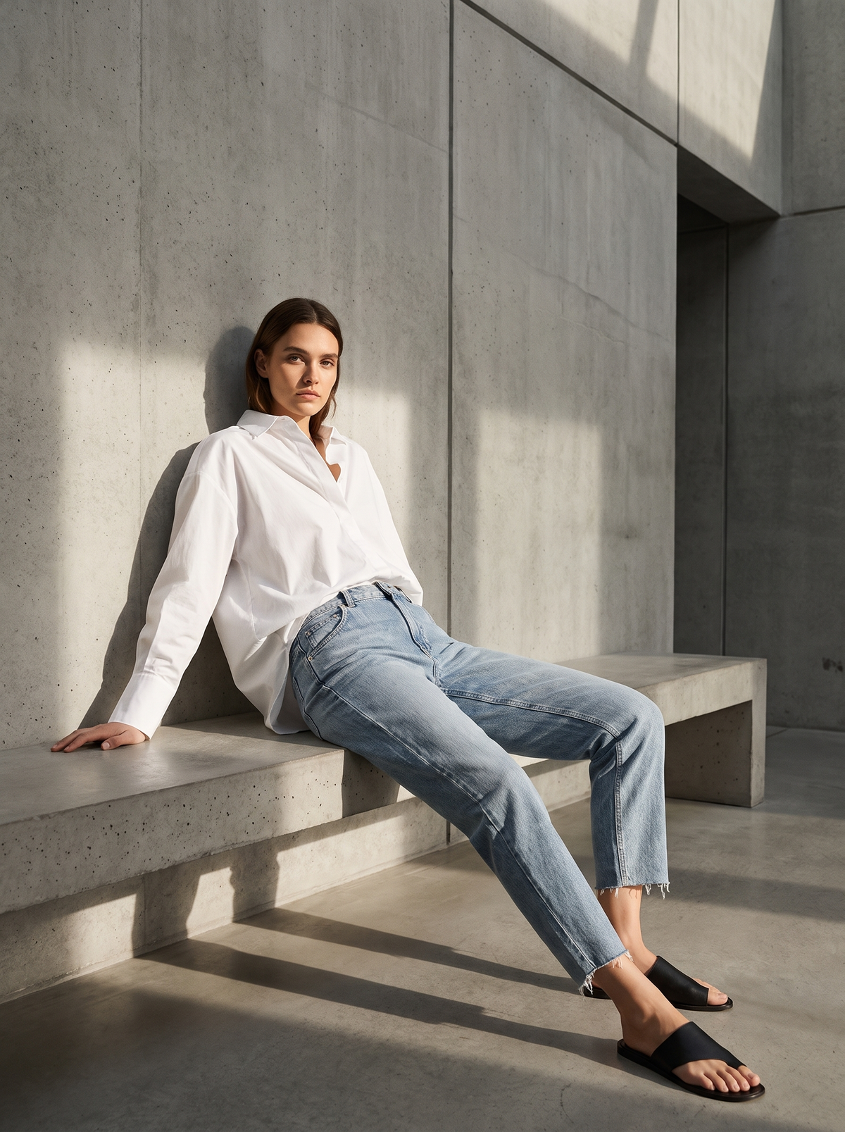Milena Tapered Trousers editorial image