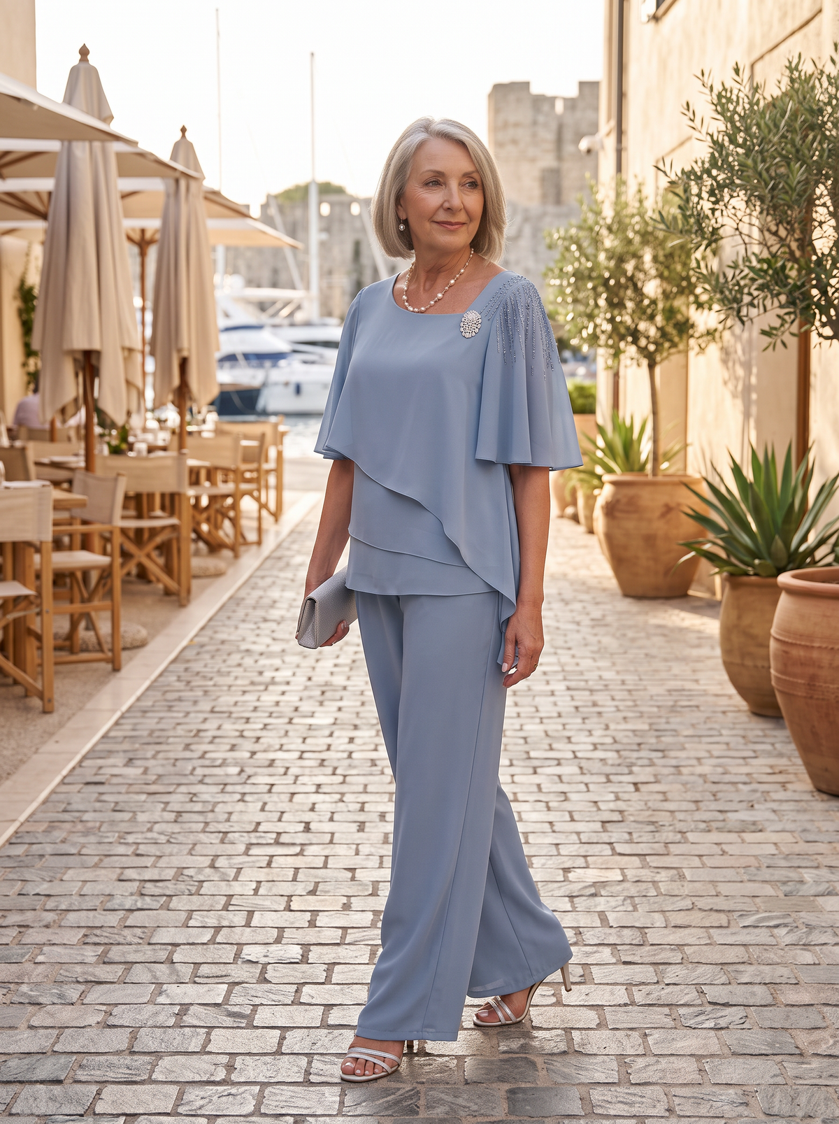 Caroline Trouser Set lifestyle hero image